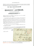 Stamp of Ireland » Pre-Stamp Postal History » Unified Post Period - 1827-1839 1830 (12.8) Folded entire sent within Belfast with red Lees BELFAST/12/AU/*1839* cds, paying an unrecorded special concessionary rate of "1" penny for the sending of election literature with manuscript "Electioneering" a