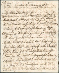 Stamp of China » Pre-Stamp and Stampless Mail Canton 1839 (Feb. 11), entire letter to Aberdeen, Scotland