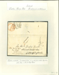 Stamp of Ireland » Pre-Stamp Postal History » Independant Post Office Period - 1784-1831 1812-1848 Specialised collection of 28 covers mounted on 20 album pages, showing an array of the many different Uniform Penny Post "1" due handstamps all black, fine group with strikes in above average quality (28)