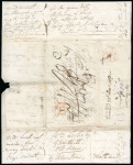 Stamp of China » Pre-Stamp and Stampless Mail Canton 1818 (June 24), entire letter to Old Rain, Scotland, very rare early China mail.