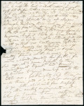 Stamp of China » Pre-Stamp and Stampless Mail Canton 1818 (June 24), entire letter to Old Rain, Scotland, very rare early China mail.