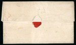 Stamp of Ireland » Pre-Stamp Postal History » Postal Reform Period 1840 (31.5) Prepaid folded entire from Dublin to Rathdrum, showing an exceptional strike of the Dublin coded "13/PAID/1d." hs, plus framed Dublin "PAID/MY 31/1840" ds, very fine and scarce.