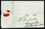 Stamp of Ireland » Postal History (Arranged alphabetically by County) Leitrim: 1818-1848 Attractive accumulation of twenty-seven covers or part covers