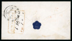 Stamp of India » Postal History 1845-48 correspondence from an Officer in India to his mother in Forres, Scotland 