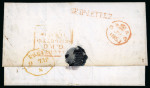 Stamp of India » Postal History Maritime Mail 1804-53 three  Ship Letters