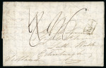Stamp of India » Postal History Maritime Mail 1833 Meymar to Edinburgh, INDIA LETTER DOVER
