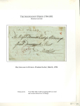 Stamp of Ireland » Postal History (Arranged alphabetically by County) Wicklow - Baltinglass: 1792-1838 Attractive group of fifteen covers or part covers mounted on 11 album pages, showing an array of postal markings including linear BALTINGLASS with circular FREE on three covers, BALTINGLA
