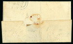 Stamp of Ireland » Postal History (Arranged alphabetically by County) Meath - Kells: 1741-1847 Attractive group of sixteen covers or part covers mounted on 11 album pages, showing an array of postal markings including early linear KELLS in black on 1741 entire to Dublin, small red linear K