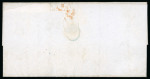 Stamp of Ireland » Postal History (Arranged alphabetically by County) Meath: 1809-1857 Attractive group of forty covers or part covers mounted on 28 album pages, showing an array of postal markings including mileage mkgs in red ASHBOURNE/10, ByBOY/59 (2), CLONARD/26 in black, DUNSHAUGHLIN/