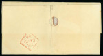 Stamp of Ireland » Postal History (Arranged alphabetically by County) Monaghan - Clones: 1805-1838 Attractive group of ten covers or part covers mounted on 7 album pages, showing an array of postal markings including early linear large type CLONES in black (2), CLONES/68 mileage mkg in bla