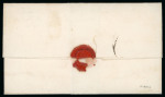 Stamp of Ireland » Postal History (Arranged alphabetically by County) Monaghan: 1809-1857 Attractive group of twenty-nine covers or part covers mounted on 21 album pages, showing an array of postal markings including linear BALLIBAY in black, mileage mkg in black of BALLIBAY, linear Ck.MAC