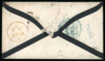 Stamp of Ireland » Postal History (Arranged alphabetically by County) Mayo: 1791-1857 Attractive group of forty-three covers or part covers mounted on 32 album pages, showing an array of postal markings including linear BALA and BALLA in blue, enlarged BALLINA/PENNY POST on black, boxed PA
