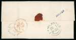 Stamp of Ireland » Postal History (Arranged alphabetically by County) Limerick - Adair to Shanagolden: 1799-1859 Attractive group of fifty-five covers or part covers mounted on 43 album pages, showing an array of postal markings including mileage mkgs of the large type ADARE/102 (2), BRUFF