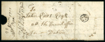 Stamp of Ireland » Postal History (Arranged alphabetically by County) Limerick - Limerick: 1711-1844 Attractive group of twenty-one covers or part covers mounted on 16 album pages, showing an array of postal markings including linear with serif LIMERICK array of three or four different typ