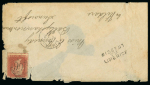 Stamp of Ireland » Postal History (Arranged alphabetically by County) Limerick - Limerick: 1711-1844 Attractive group of twenty-one covers or part covers mounted on 16 album pages, showing an array of postal markings including linear with serif LIMERICK array of three or four different typ