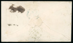 Stamp of Ireland » Postal History (Arranged alphabetically by County) Limerick - Hospital: 1852 Folded envelope to Pallasgreen, franked 1841 1d red, tied by diamond number "283" of Kilmallock in transit, showing very fine strike of the sans serif HOSPITAL type 2A receiver in black alongsid