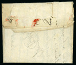 Stamp of Ireland » Postal History (Arranged alphabetically by County) Roscommon - Boyle: 1799-1844 Attractive group of fourteen covers or part covers mounted on 10 album pages, showing an array of postal markings including linear with serif BOYLE (3) all in black, "N0.1" hs of Boyle in bla