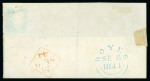 Stamp of Ireland » Postal History (Arranged alphabetically by County) Roscommon - Boyle: 1799-1844 Attractive group of fourteen covers or part covers mounted on 10 album pages, showing an array of postal markings including linear with serif BOYLE (3) all in black, "N0.1" hs of Boyle in bla