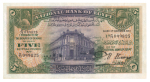 Egypt 5 pounds 1940-1945; Pick19c.