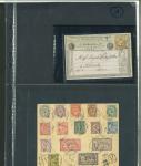 Stamp of France » Lettres Classiques Collections 1854-1950 Lot de 50+ lettres & carte postales, etc., dont lettres classique, cartes propaganda, etc.