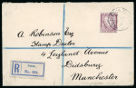 Stamp of Ireland » Definitives 1922–1923 – SE Definitives Complete First Day Cover Set. A rare and highly desirable assembly of twelve SE Definitives (½d to 1s), each used on an individual first-day cover. While largely philatelic in nature, this comp