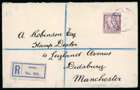 Stamp of Ireland » Definitives 1922–1923 – SE Definitives Complete First Day Cover Set. A rare and highly desirable assembly of twelve SE Definitives (½d to 1s), each used on an individual first-day cover. While largely philatelic in nature, this comp