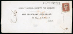 Stamp of Ireland » Postal History (Arranged alphabetically by County) Tipperary - Dundrum to Toomavara: 1771-1859 Attractive group of sixty-eight covers or part covers mounted on 51 album pages, showing an array of postal markings including mileage mkgs FEThTIP/90 in red (5), large type GO