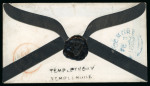 Stamp of Ireland » Postal History (Arranged alphabetically by County) Tipperary - Dundrum to Toomavara: 1771-1859 Attractive group of sixty-eight covers or part covers mounted on 51 album pages, showing an array of postal markings including mileage mkgs FEThTIP/90 in red (5), large type GO