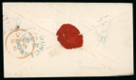 Stamp of Ireland » Postal History (Arranged alphabetically by County) Tyrone - Ardtrea to Tullyhogue: 1771-1859 Attractive group of sixty-eight covers or part covers mounted on 46 album pages, showing an array of postal markings including mileage mkgs COOKSTOWN/82 in red (2), sans serif AR