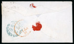 Stamp of Ireland » Postal History (Arranged alphabetically by County) Tyrone - Ardtrea to Tullyhogue: 1771-1859 Attractive group of sixty-eight covers or part covers mounted on 46 album pages, showing an array of postal markings including mileage mkgs COOKSTOWN/82 in red (2), sans serif AR