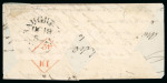 Stamp of Ireland » Postal History (Arranged alphabetically by County) Galway - Ahascragh to Gort: 1746-1859 Attractive group of fifty-eight covers or part covers mounted on 45 album pages, showing an array of postal markings including mileage mkgs large type AHASCRAGH/75 in black (2), smal