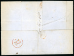 Stamp of Ireland » Postal History (Arranged alphabetically by County) Cork - Newmarket to Youghal: 1746-1859 Attractive group of thirty-four covers or part covers mounted on 30 album pages, showing an array of postal markings including mileage mkgs large type PASSAGEWEST/129 in blue (3), R
