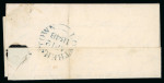 Stamp of Ireland » Postal History (Arranged alphabetically by County) Fermanagh - Arney to Tempo: 1793-1859 Attractive group of thirty-four covers or part covers mounted on 29 album pages, showing an array of postal markings including mileage mkgs large type CHURCHILL/88 in black, abbrevia