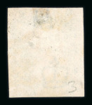 Stamp of Great Britain » 1840 1d Black and 1d Red plates 1a to 11 1840 1d black group of three four-margined used examples