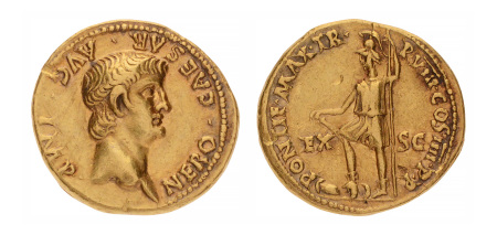 Roman Empire, Nero, as Augustus, 54-68 AD. Aureus, 7.74 g. 