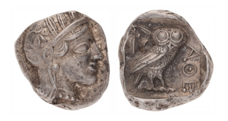 Attica, Athens, c. 440 BC, AR tetradrachm 17.24 g.