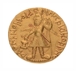 Kushanas, Kanishka I, c. 127-152 AD, AV dinar 7.97. Miiro.