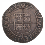 Great Britain, Elizabeth I, 1558-1603, shilling, first issue, mintmark lis (1559-60), 6.08 g.