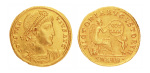 Roman Empire, Constantius II, 337-361, Au solidus, 4.47 g.