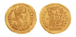 Roman Empire, Arcadius, 383-408. Au solidus, 4.51 g. 