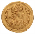 Roman Empire, Arcadius, 383-408. Au solidus, 4.51 g. 
