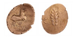 Britain, Catuvellauni and Trinovantes, Cunobelin, gold state 5.39 g.