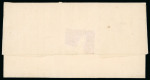 Stamp of Brazil » Postal History Brazil 1842 entire from Interior Ministry Alegrete to Piratini, rare S.da R