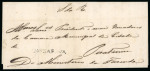 Stamp of Brazil » Postal History Brazil 1840entire Cassapava to Piratini