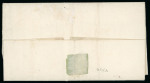 Stamp of Brazil » Postal History Brazil 1830 Governmental entire to Rio Grande bearing central oval.framed S.Fco. de Paula