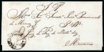 Stamp of Brazil » Postal History Brazil 1841 Governmental entire with double-ring CORRERIO DO CURVELLO manuscript date