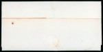 Stamp of Brazil » Postal History Brazil 1841 Governmental entire with double-ring CORRERIO DO CURVELLO manuscript date