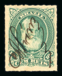 Stamp of Brazil » Collections, Lots etc. Brazil 1840s to 1890s postmark collection of stamps and covers
