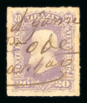 Stamp of Brazil » Collections, Lots etc. Brazil 1840s to 1890s postmark collection of stamps and covers