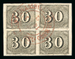 Stamp of Brazil » Collections, Lots etc. Brazil 1840s to 1890s postmark collection of stamps and covers